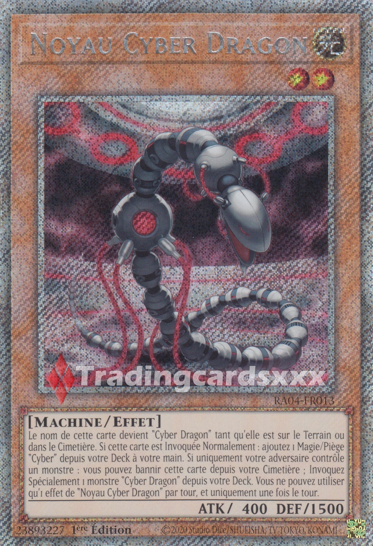 Yu-Gi-Oh! Noyau Cyber Dragon : RA04-FR013