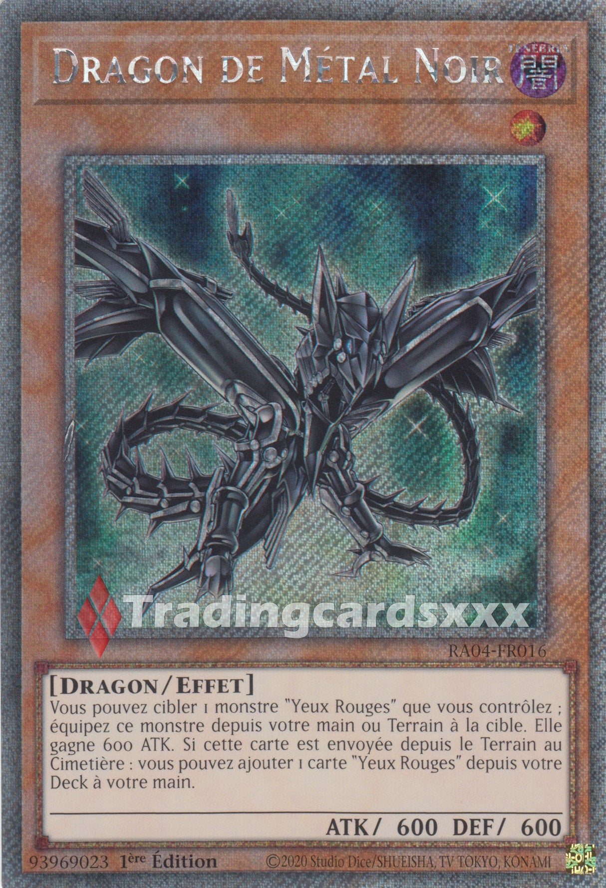 Yu-Gi-Oh! Dragon de Métal Noir : RA04-FR016