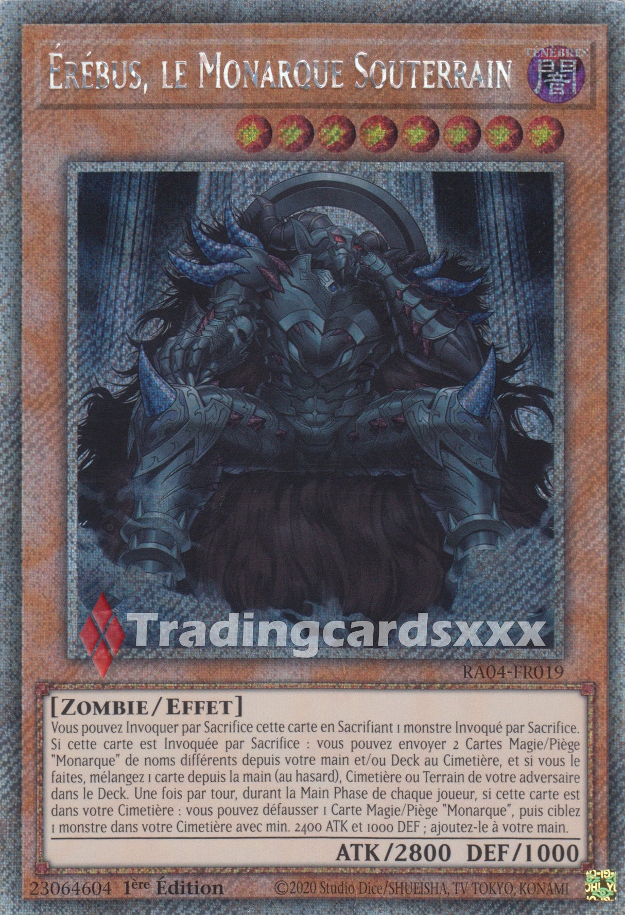 Yu-Gi-Oh! Érébus, le Monarque Souterrain : RA04-FR019