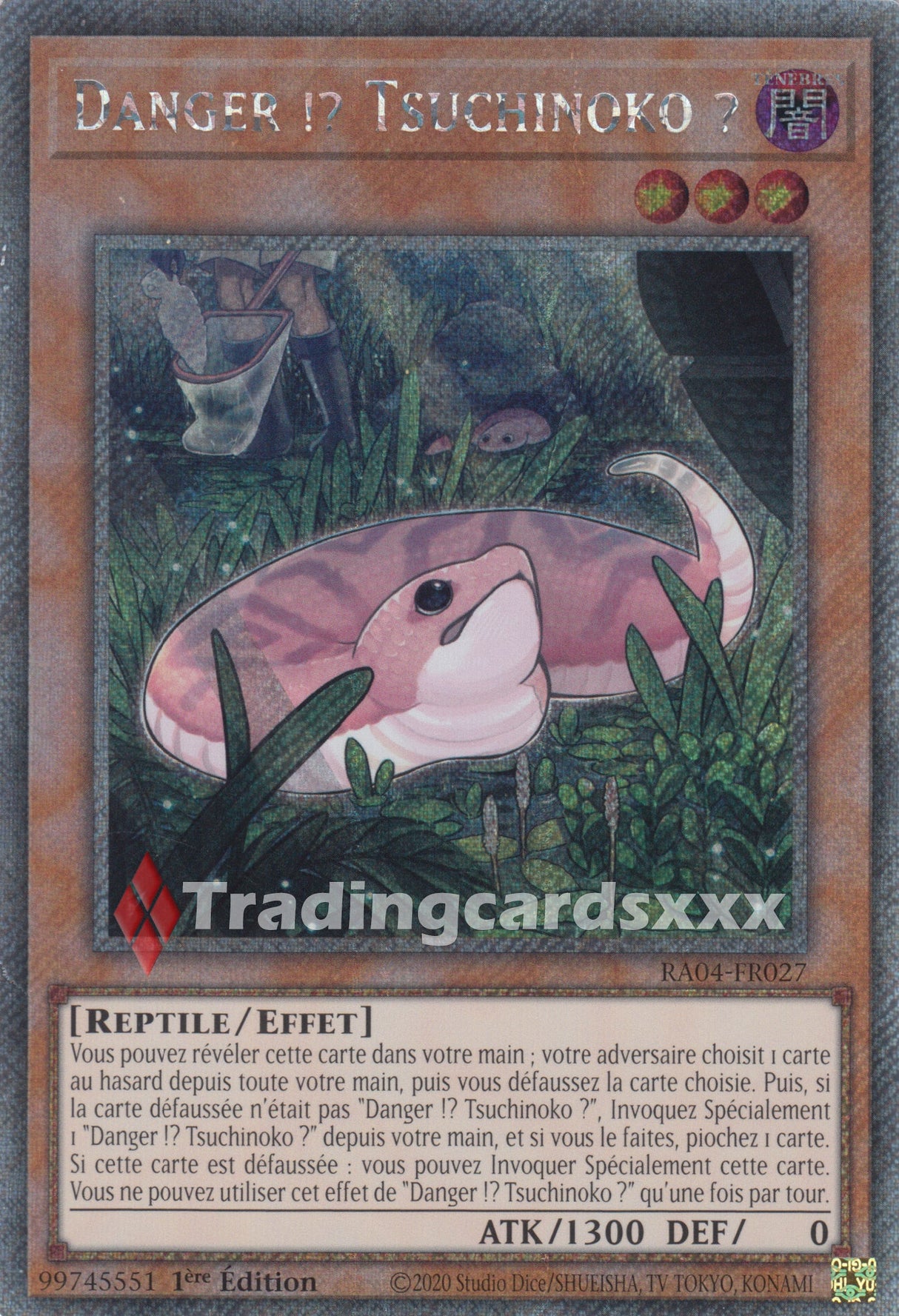 Yu-Gi-Oh! Danger !? Tsuchinoko ? : RA04-FR027