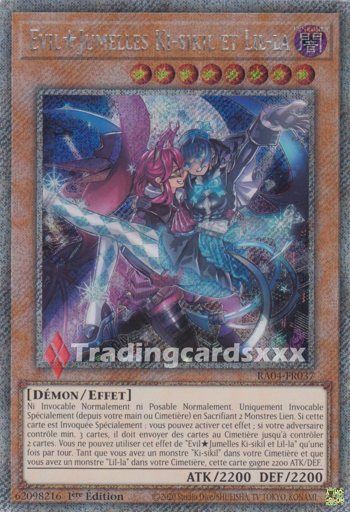 Yu-Gi-Oh! Evil★Jumelles Ki-sikil et Lil-la : RA04-FR037