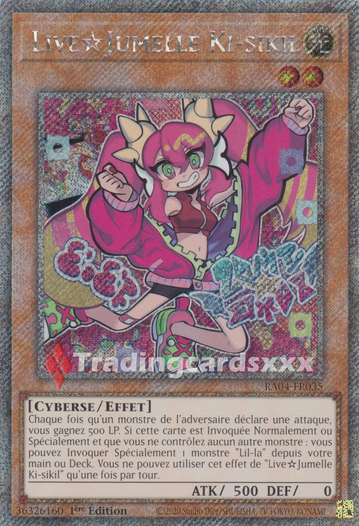 Yu-Gi-Oh! Live☆Jumelle Ki-sikil : RA04-FR035