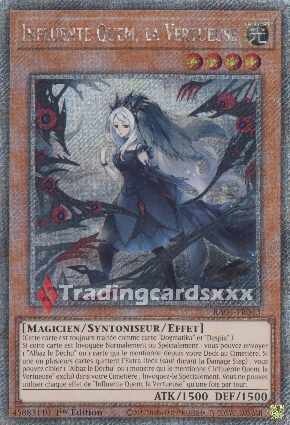Yu-Gi-Oh! Influente Quem, la Vertueuse : RA04-FR043