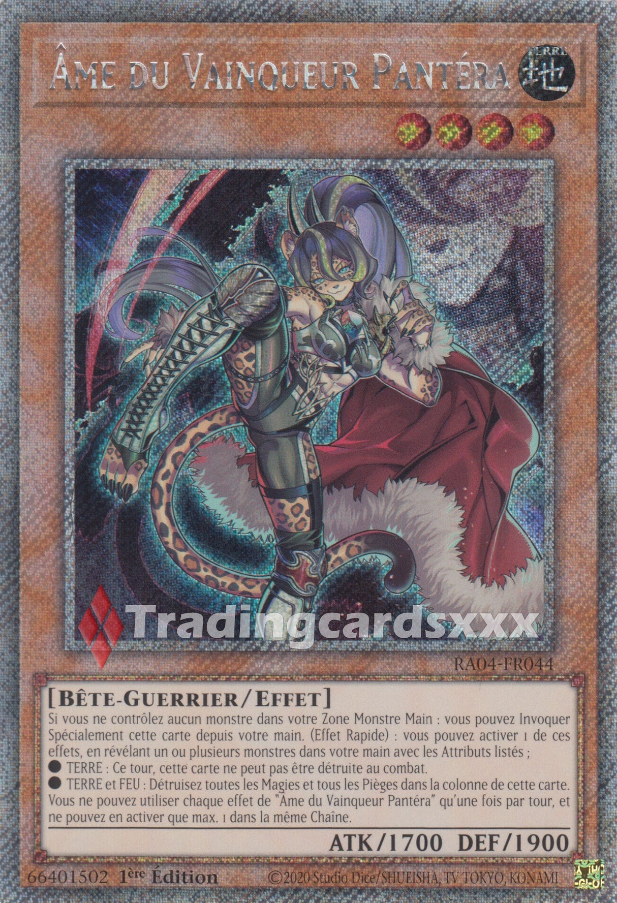 Yu-Gi-Oh! Âme du Vainqueur Pantéra : RA04-FR044