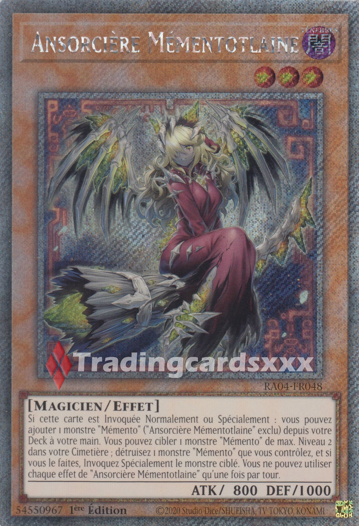 Yu-Gi-Oh! Ansorcière Mémentotlaine : RA04-FR048