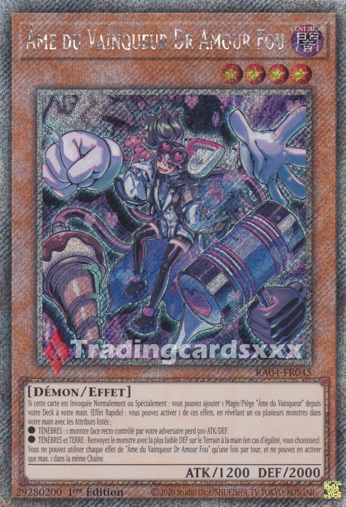 Yu-Gi-Oh! Âme du Vainqueur Dr Amour Fou : RA04-FR045