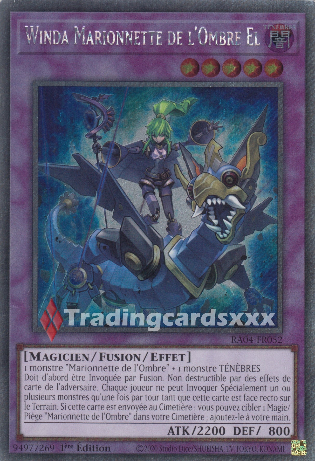 Yu-Gi-Oh! Winda Marionnette de l'Ombre El : RA04-FR052