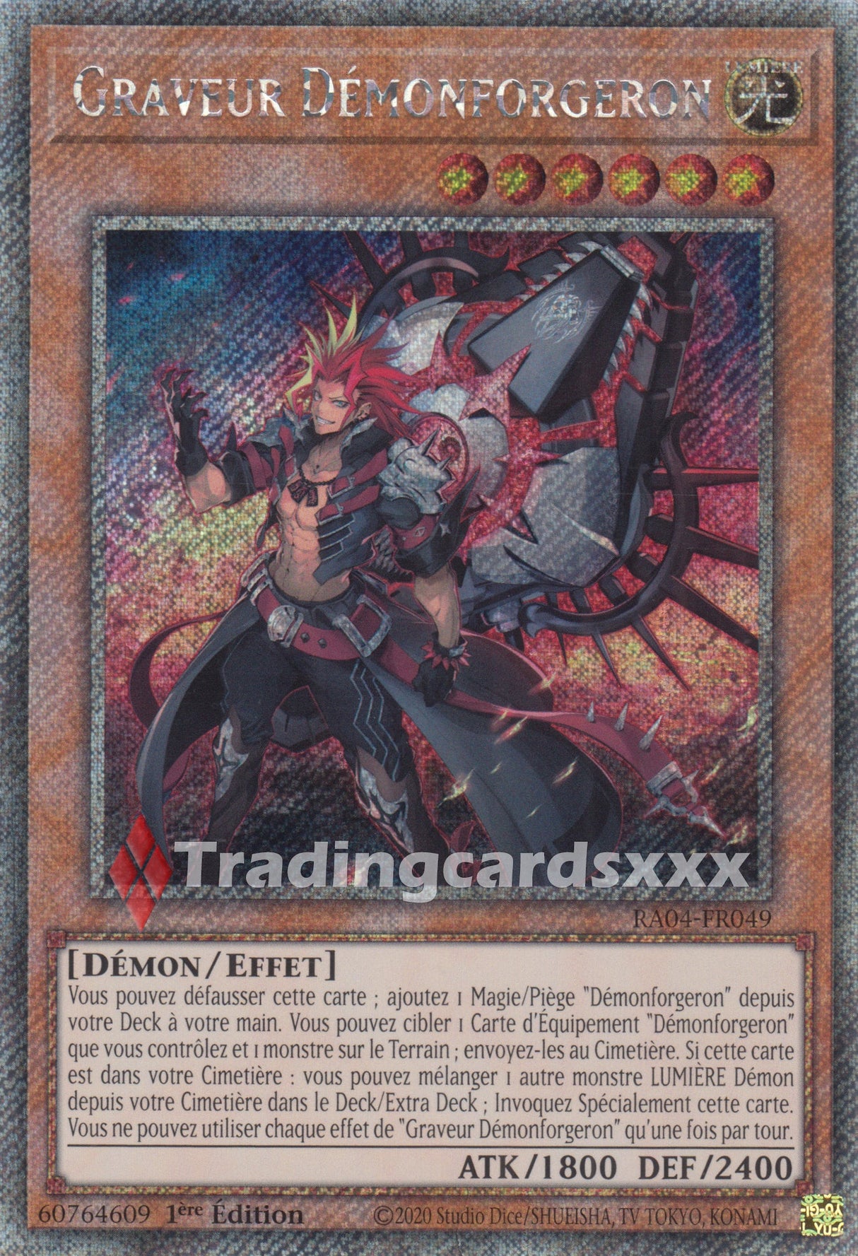 Yu-Gi-Oh! Graveur Démonforgeron : RA04-FR049