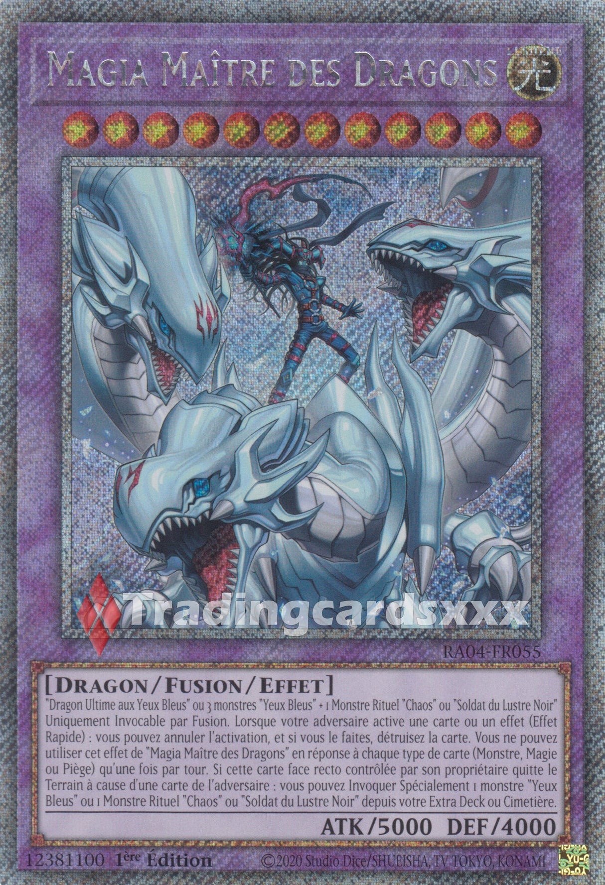 Yu-Gi-Oh! Magia Maître des Dragons : RA04-FR055