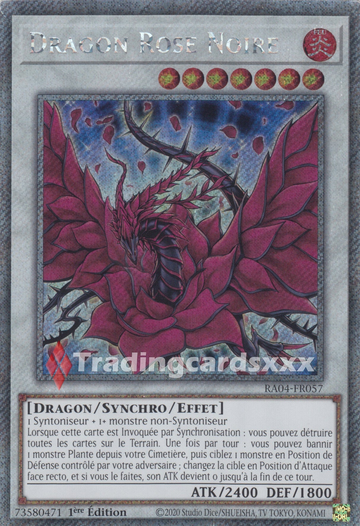 Yu-Gi-Oh! Dragon Rose Noire : RA04-FR057