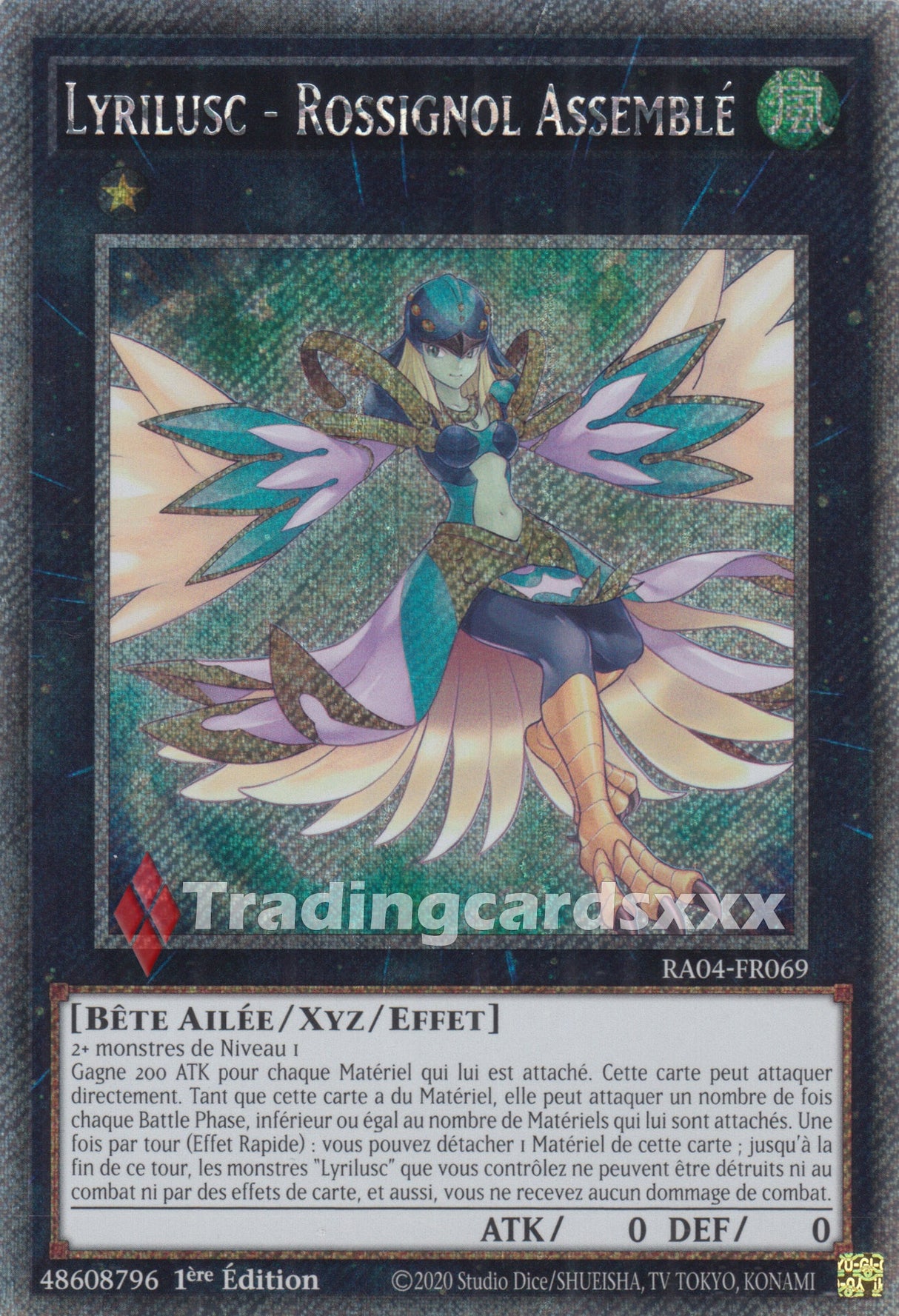 Yu-Gi-Oh! Lyrilusc - Rossignol Assemblé : RA04-FR069