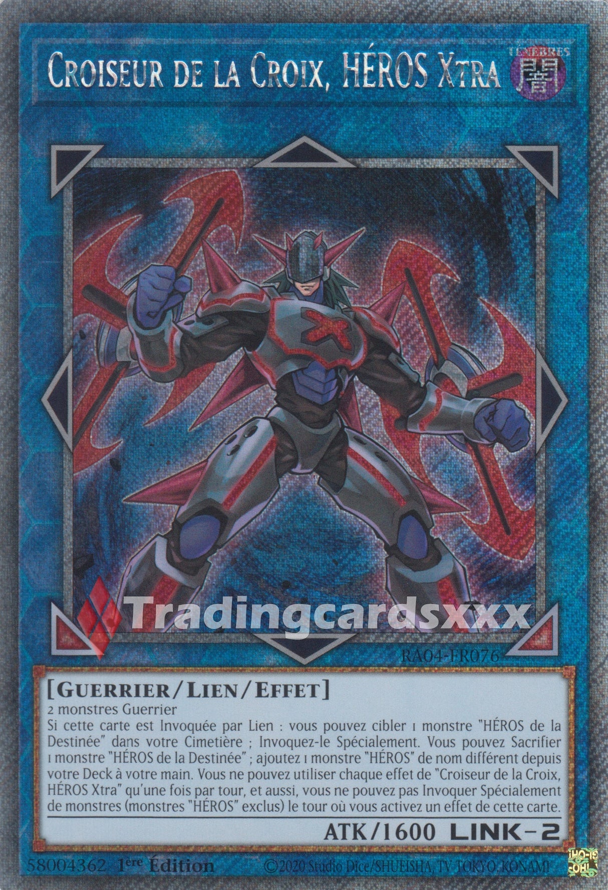 Yu-Gi-Oh! Croiseur de la Croix, HÉROS Xtra : RA04-FR076