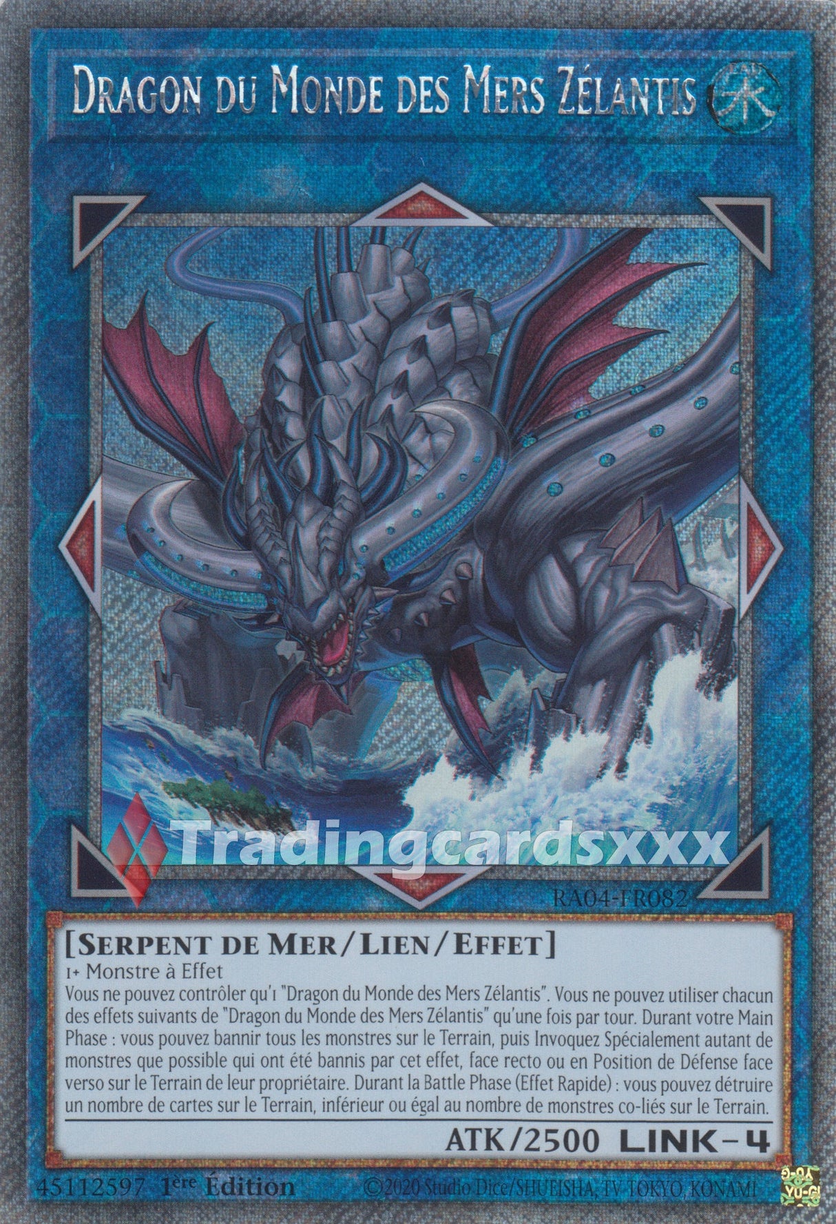 Yu-Gi-Oh! Dragon du Monde des Mers Zélantis : RA04-FR082