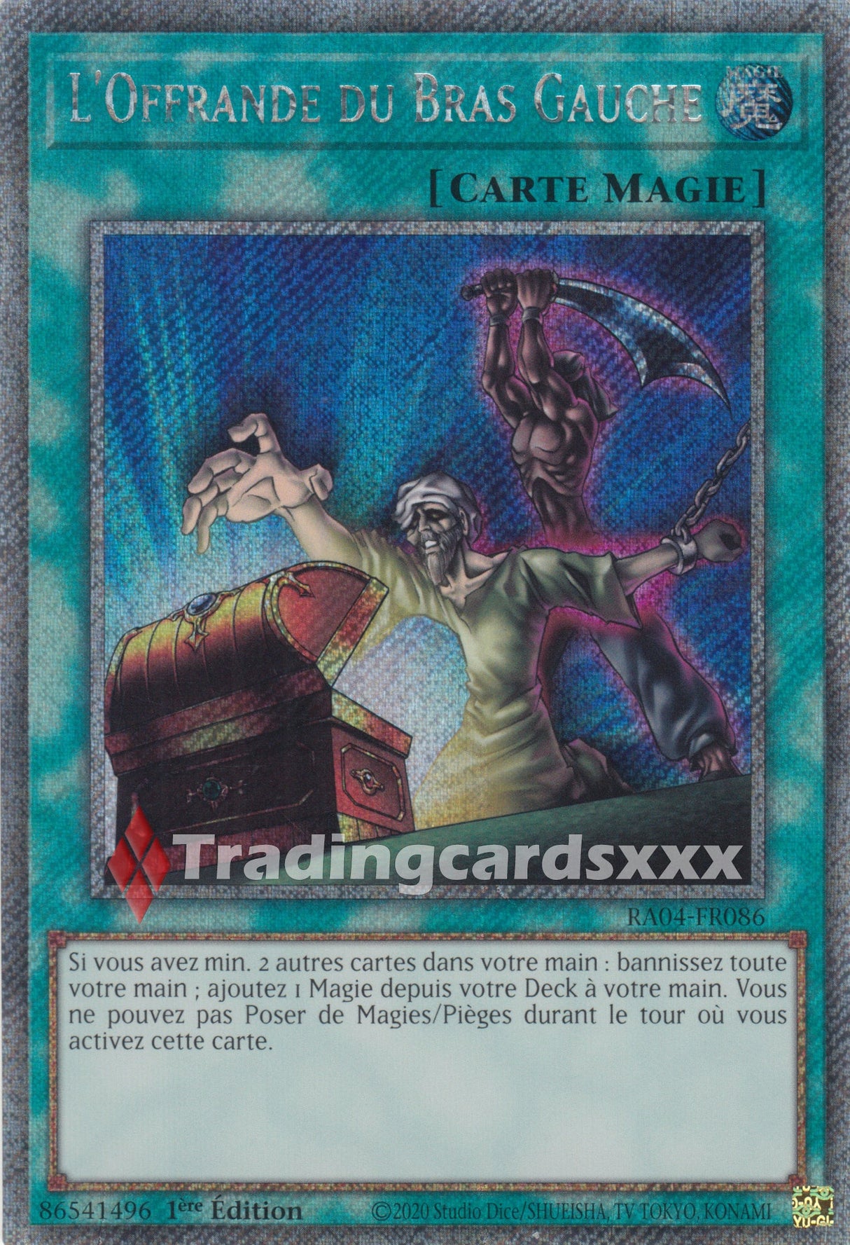 Yu-Gi-Oh! L'Offrande du Bras Gauche : RA04-FR086