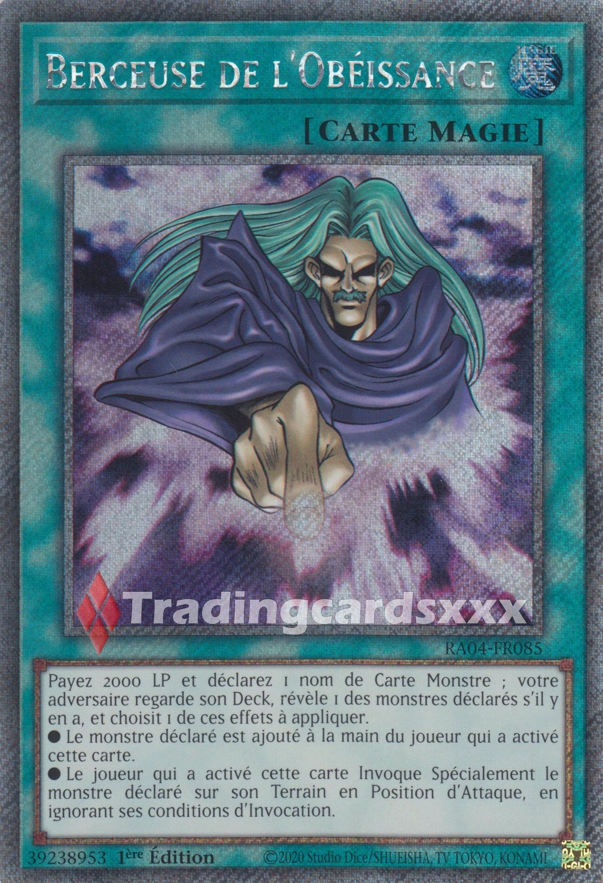 Yu-Gi-Oh! Berceuse de l'Obéissance : RA04-FR085