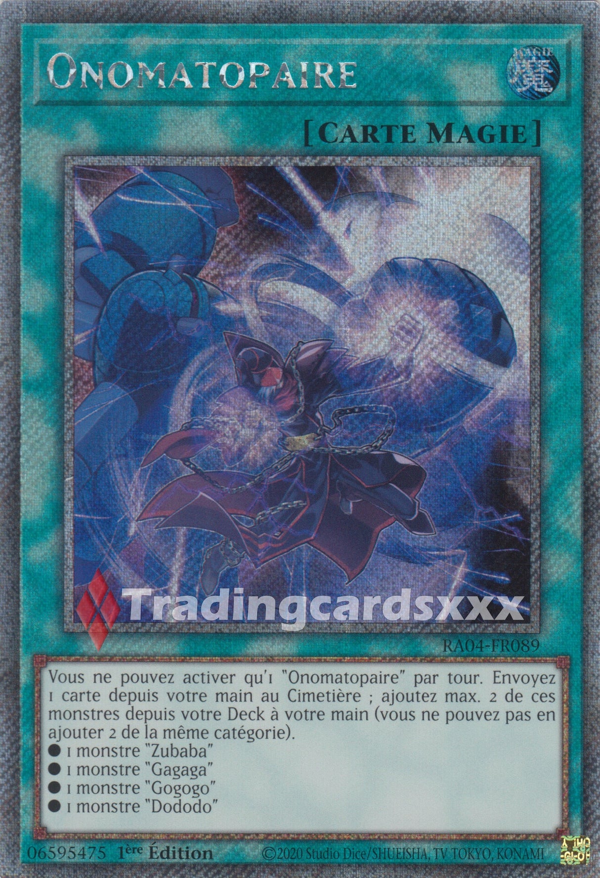 Yu-Gi-Oh! Onomatopaire : RA04-FR089