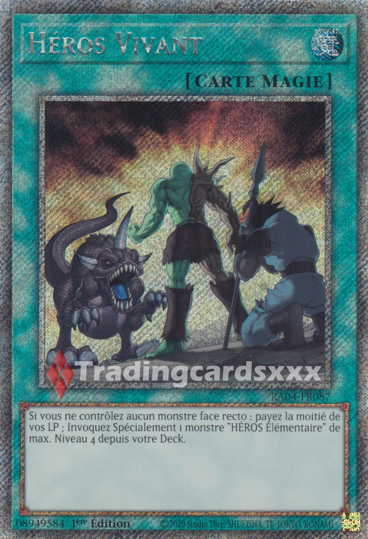 Yu-Gi-Oh! Héros Vivant : RA04-FR087