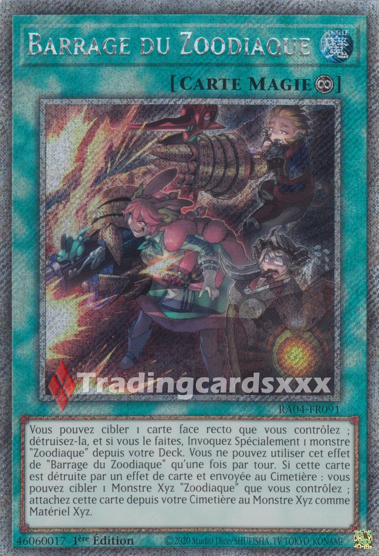 Yu-Gi-Oh! Barrage du Zoodiaque : RA04-FR091