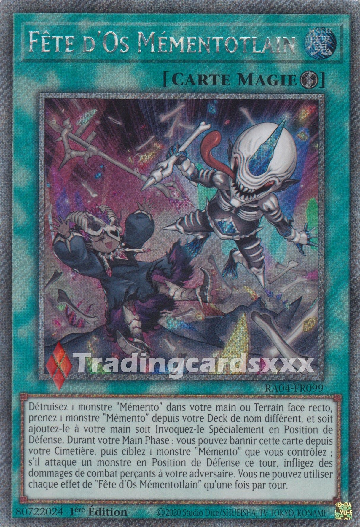 Yu-Gi-Oh! Fête d'Os Mémentotlain : RA04-FR099