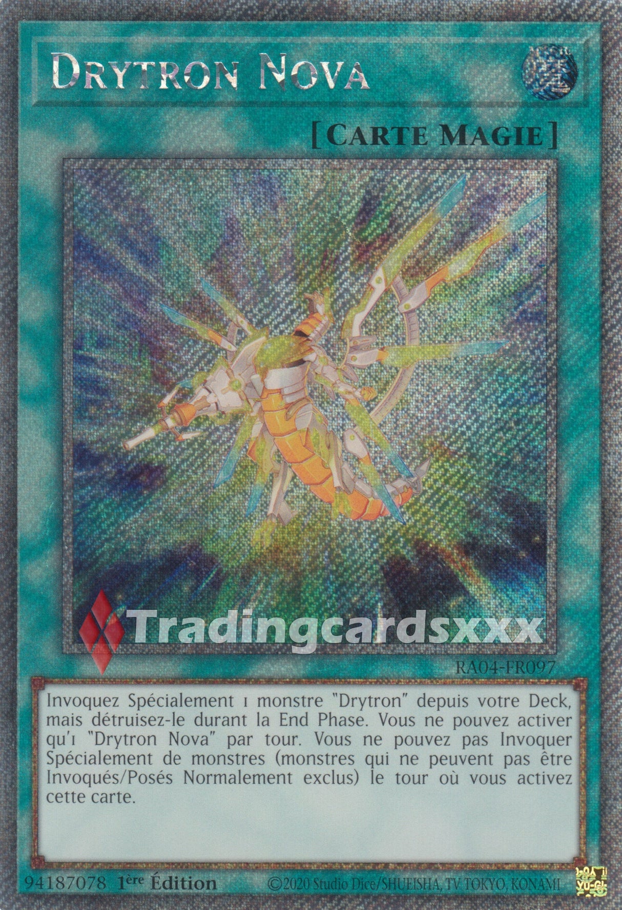 Yu-Gi-Oh! Drytron Nova : RA04-FR097