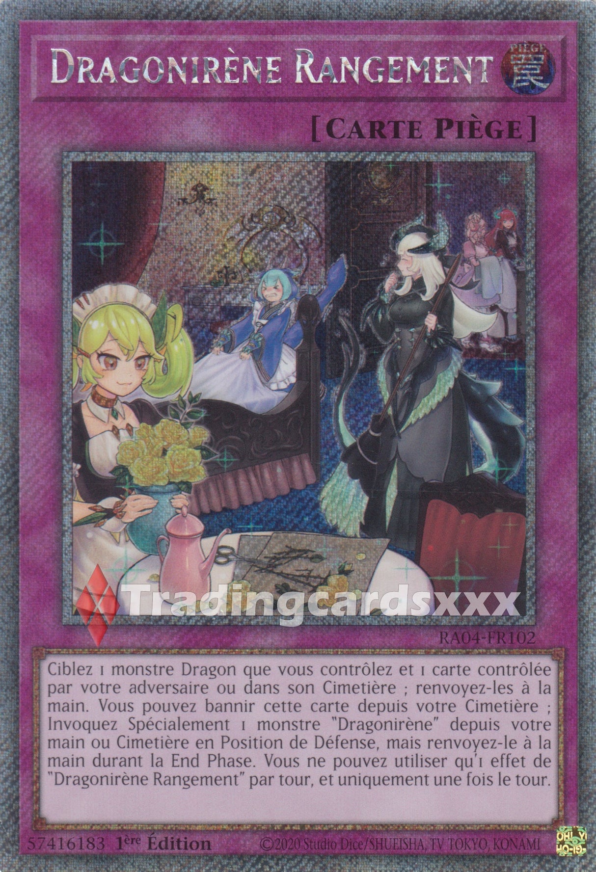 Yu-Gi-Oh! Dragonirène Rangement : RA04-FR102