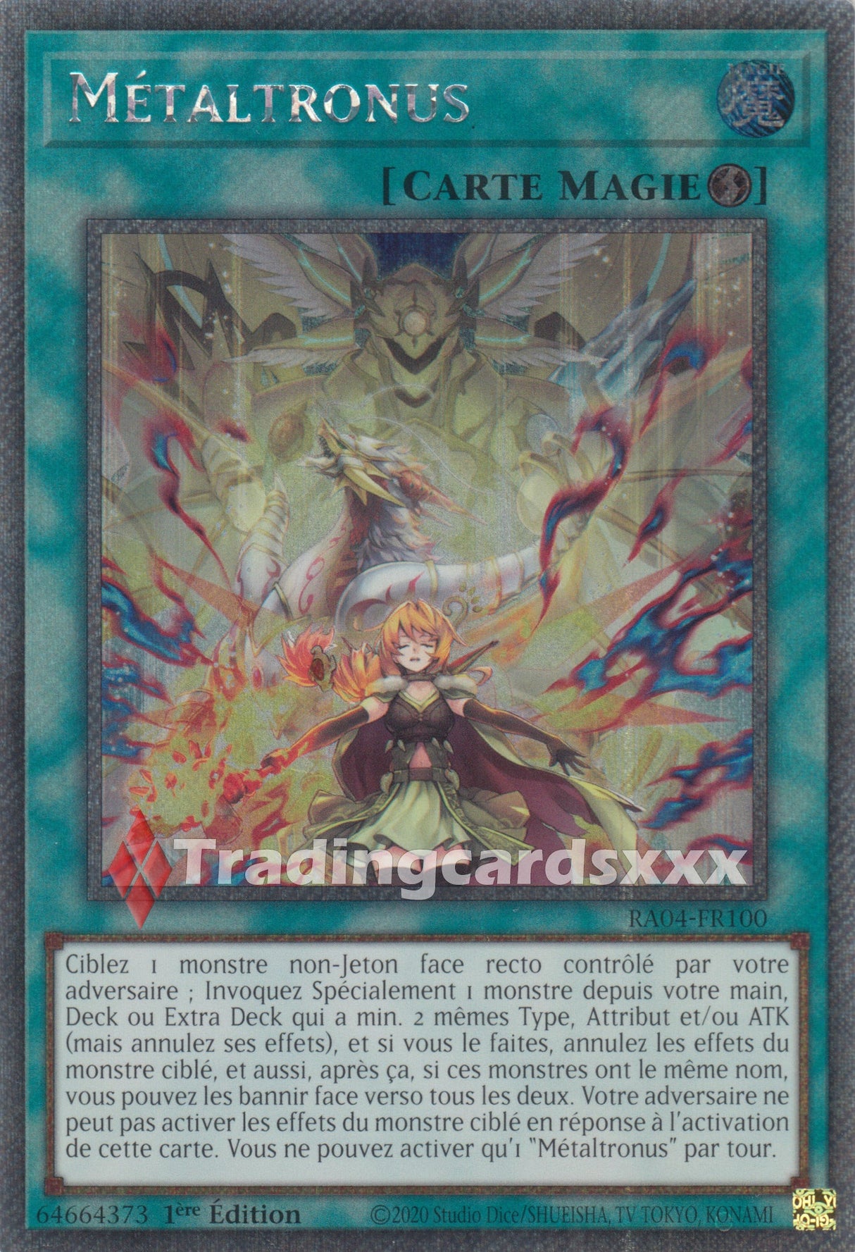 Yu-Gi-Oh! Métaltronus : RA04-FR100