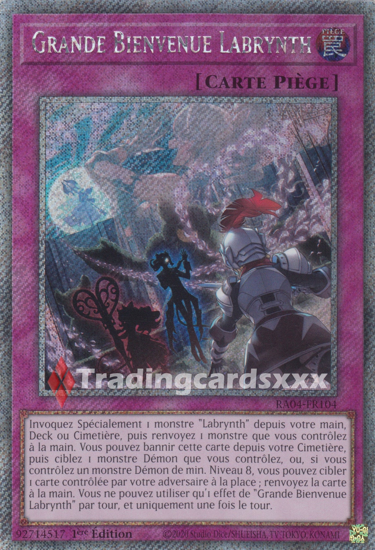 Yu-Gi-Oh! Grande Bienvenue Labrynth : RA04-FR104