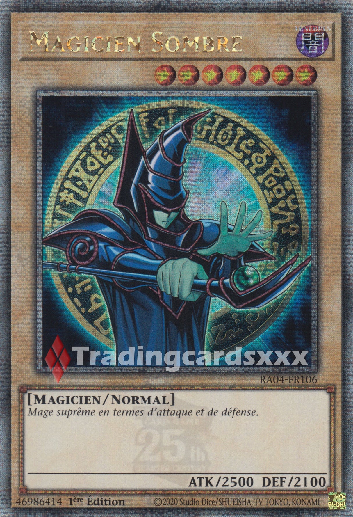 Yu-Gi-Oh! Magicien Sombre - V.3 : QCSE RA04-FR106