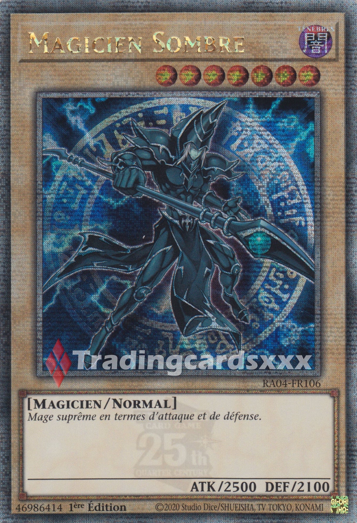 Yu-Gi-Oh! Magicien Sombre - V.5 : QCSE RA04-FR106