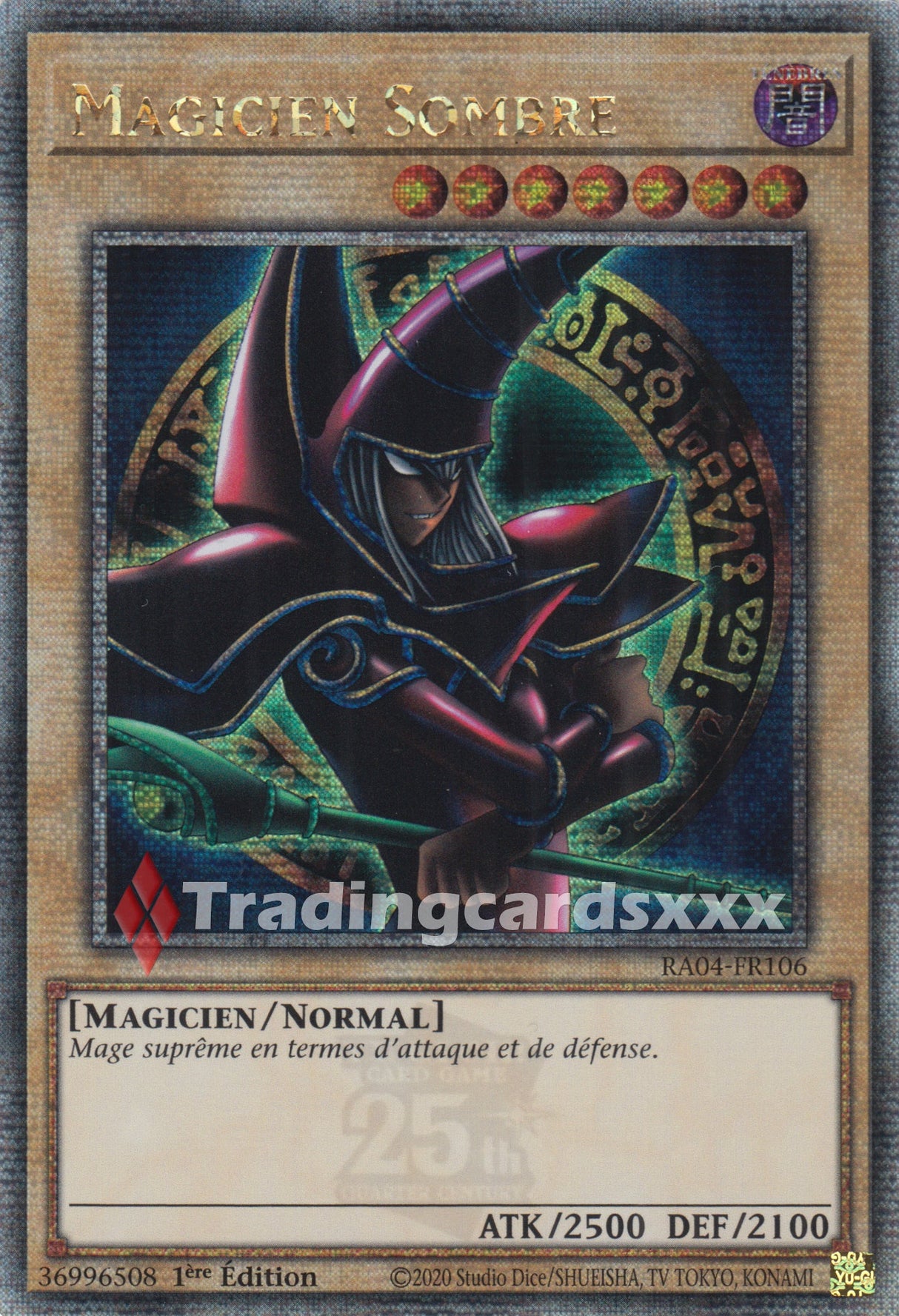 Yu-Gi-Oh! Magicien Sombre - V.4 : QCSE RA04-FR106