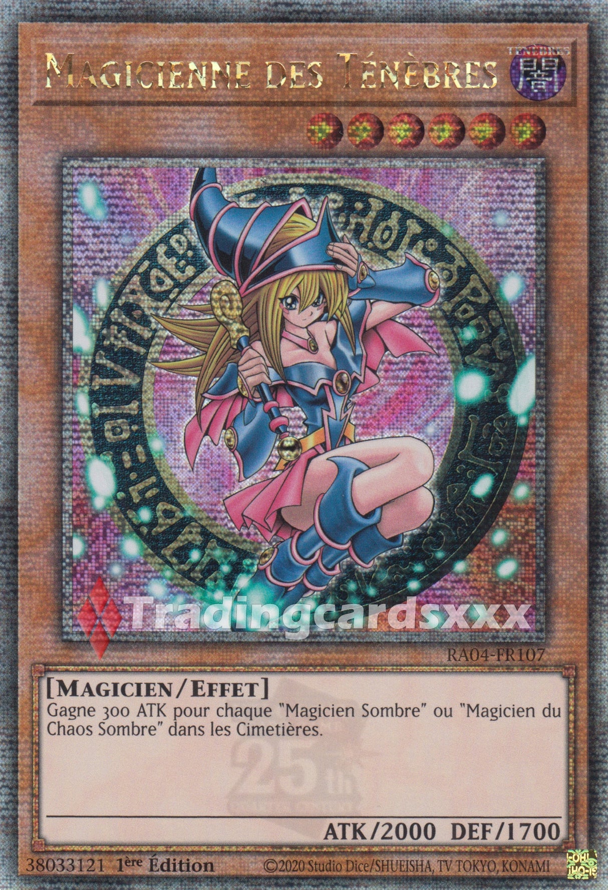 Yu-Gi-Oh! Magicienne des Ténèbres - V.2 : QCSE RA04-FR107