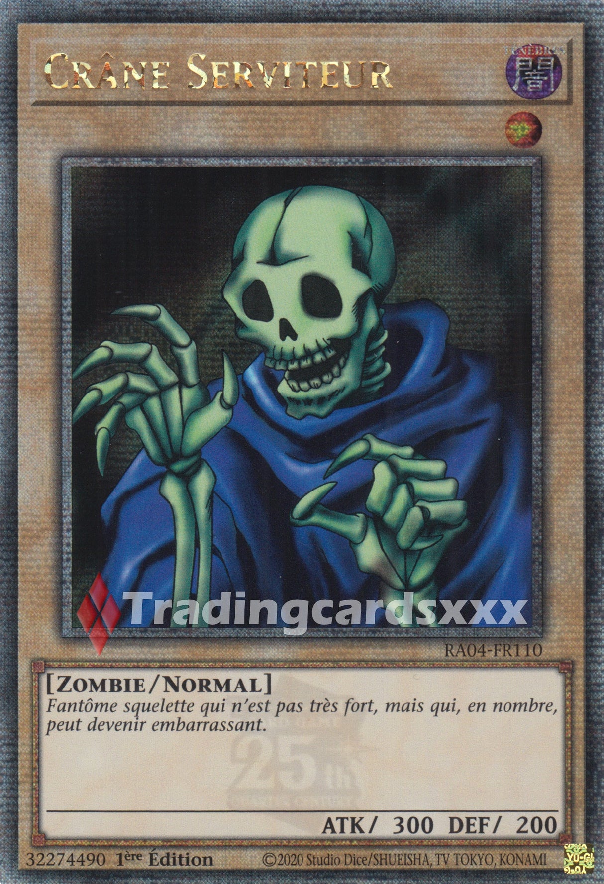 Yu-Gi-Oh! Crâne Serviteur : QCSE RA04-FR110