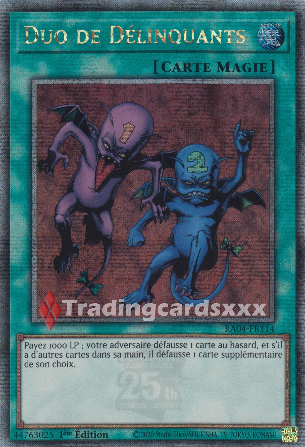 Yu-Gi-Oh! Duo de Délinquants : QCSE RA04-FR114