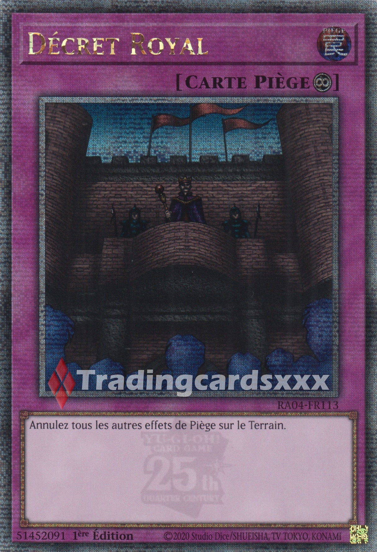 Yu-Gi-Oh! Décret Royal : QCSE RA04-FR113