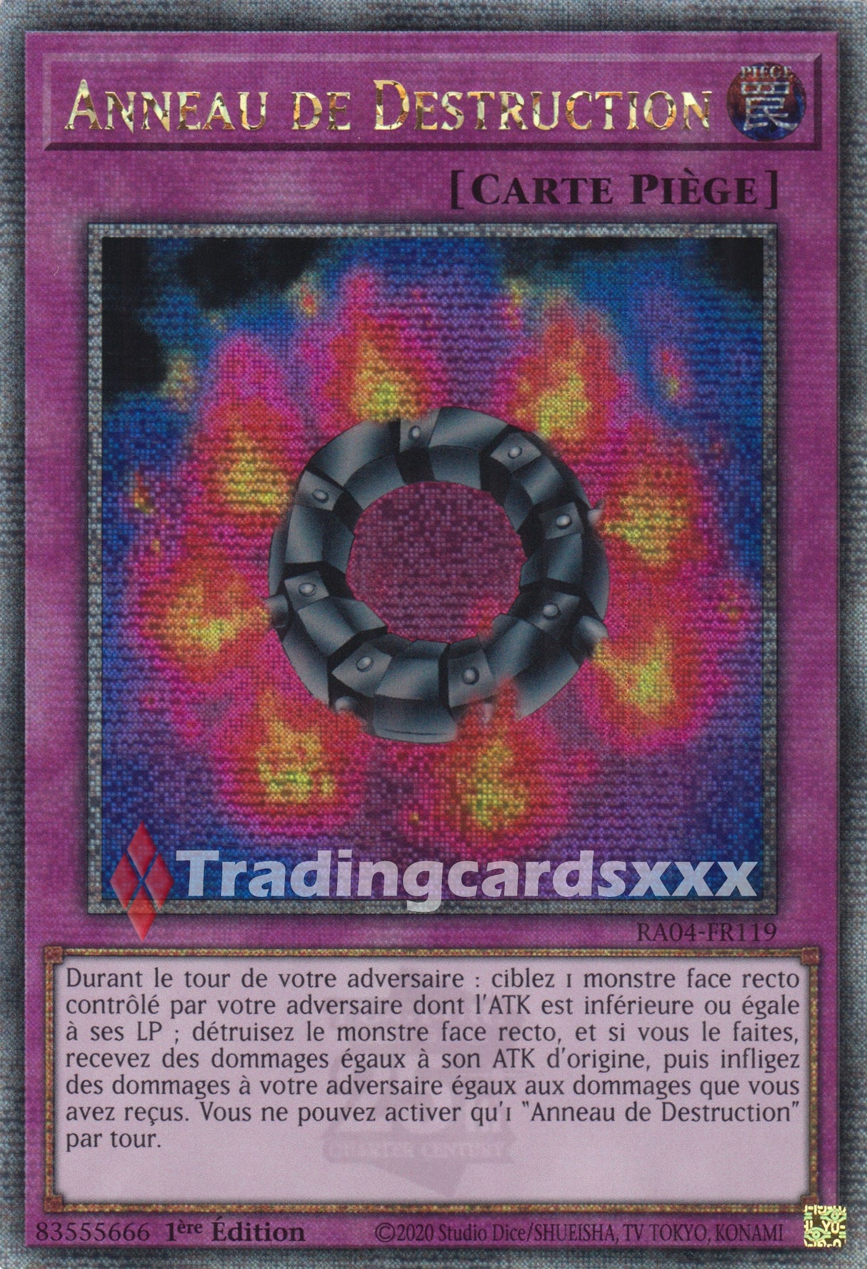 Yu-Gi-Oh! Anneau de Destruction : QCSE RA04-FR119