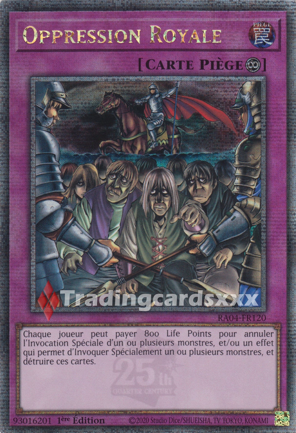 Yu-Gi-Oh! Oppression Royale : QCSE RA04-FR120