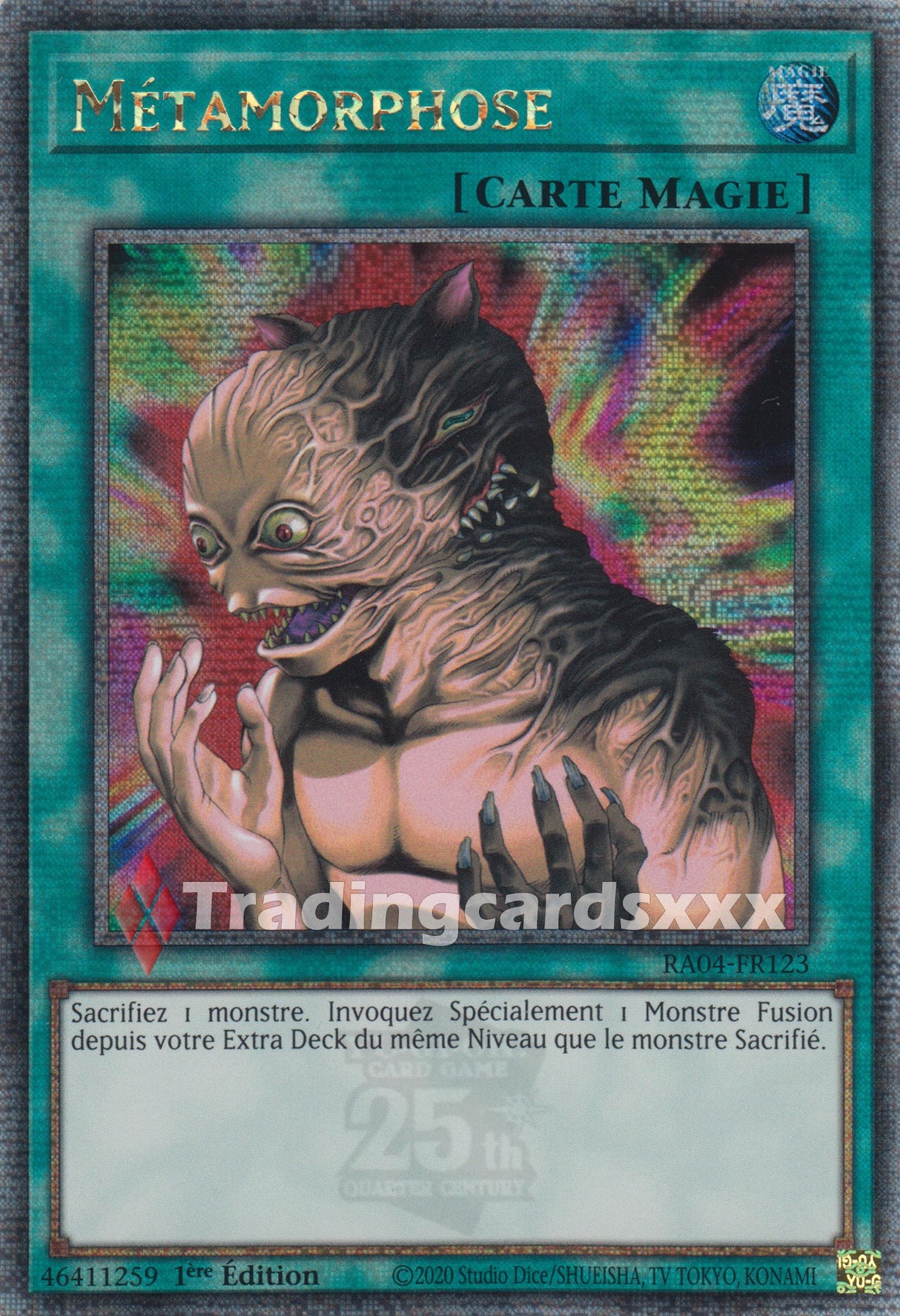 Yu-Gi-Oh! Métamorphose : QCSE RA04-FR123