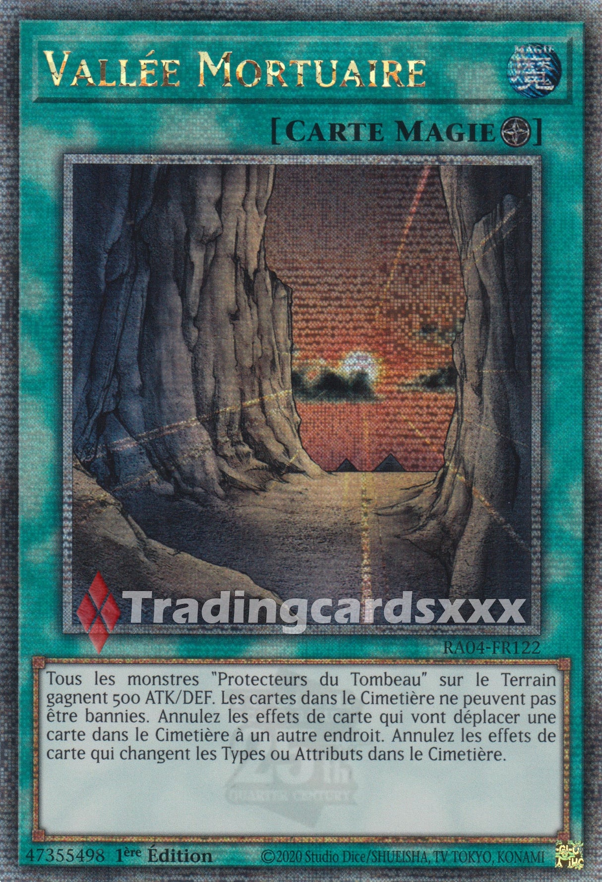 Yu-Gi-Oh! Vallée Mortuaire : QCSE RA04-FR122