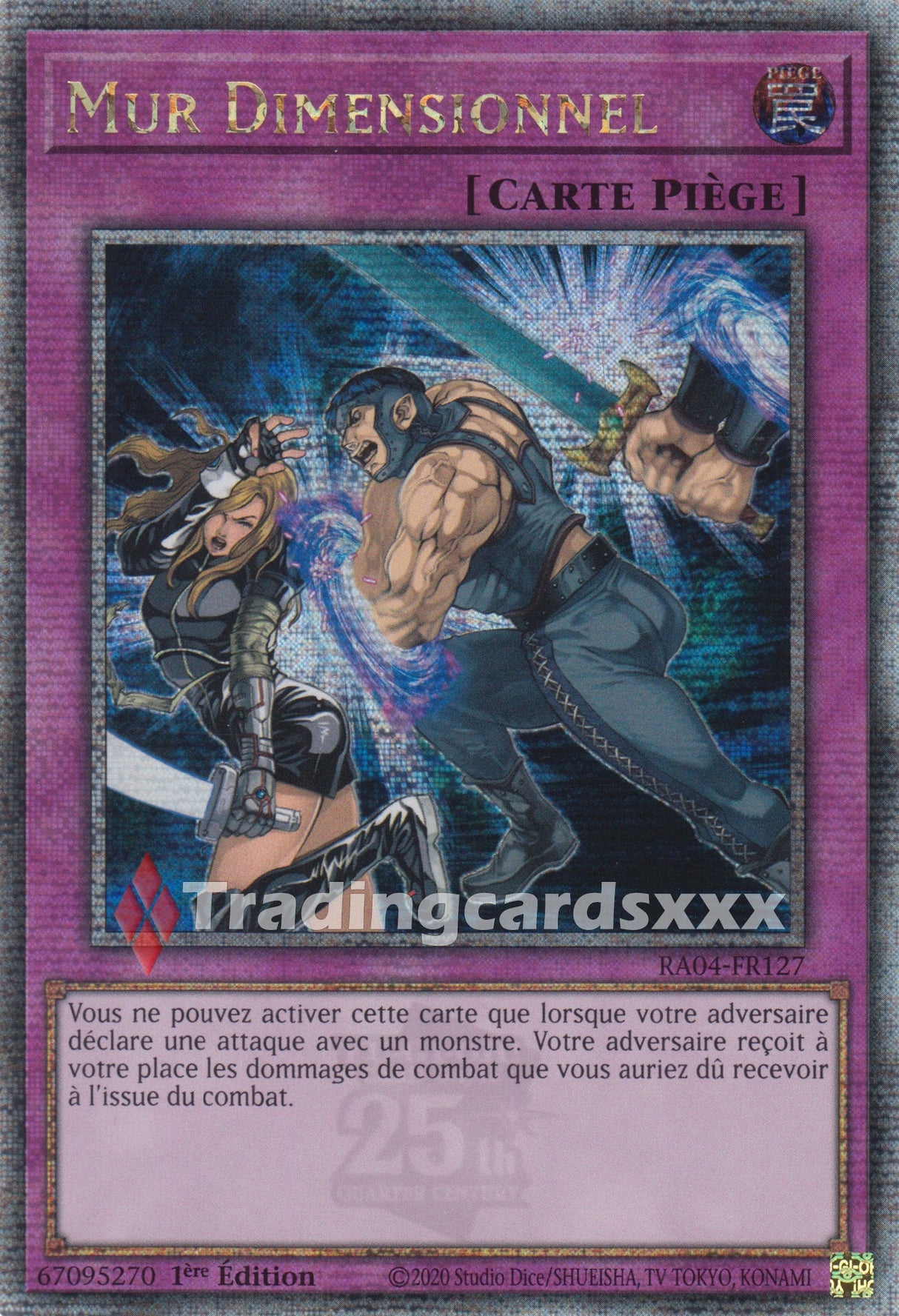 Yu-Gi-Oh! Mur Dimensionnel : QCSE RA04-FR127