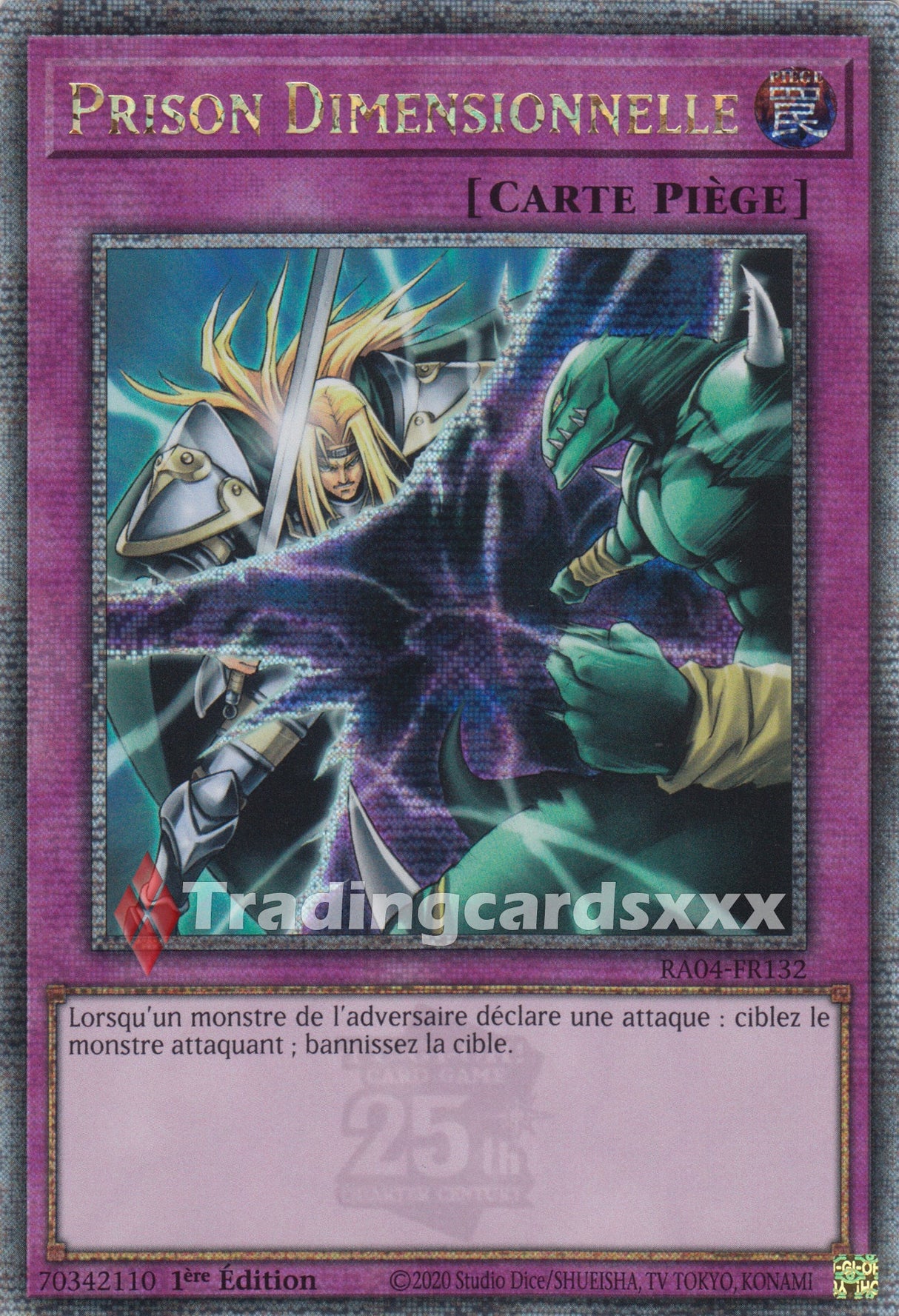 Yu-Gi-Oh! Prison Dimensionnelle : QCSE RA04-FR132