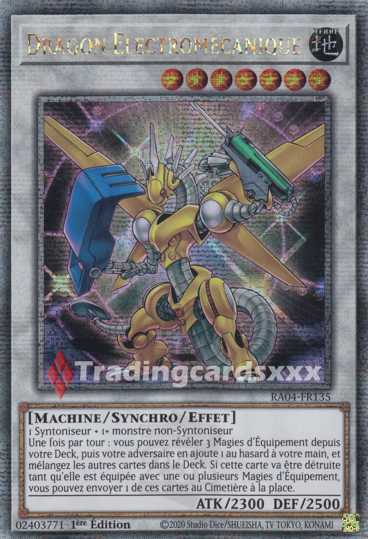 Yu-Gi-Oh! Dragon Électromécanique : QCSE RA04-FR135