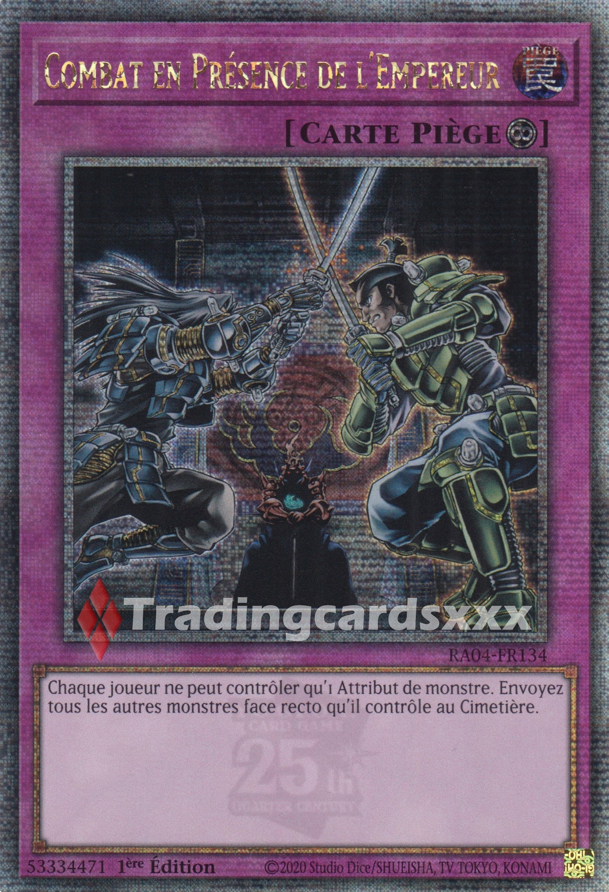 Yu-Gi-Oh! Combat en Présence de l'Empereur : QCSE RA04-FR134