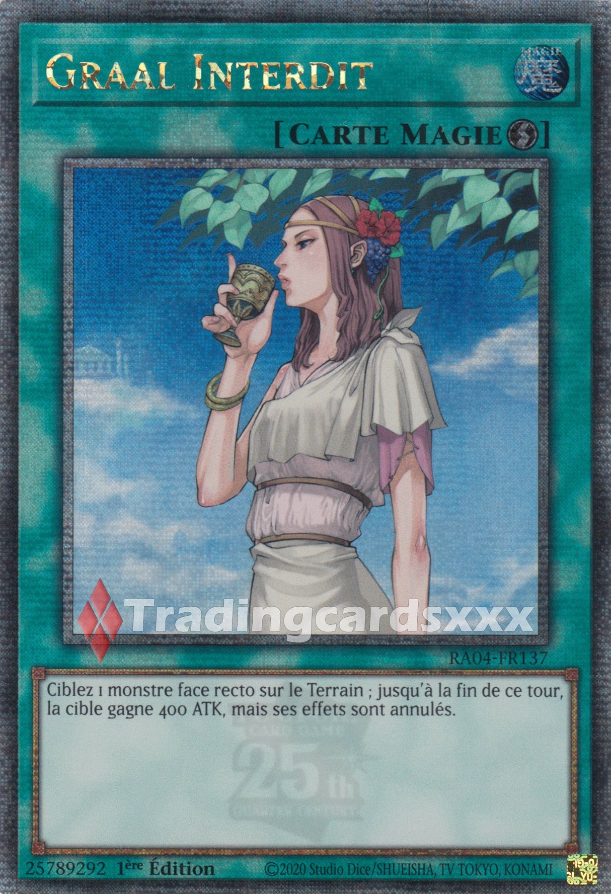 Yu-Gi-Oh! Graal Interdit : QCSE RA04-FR137