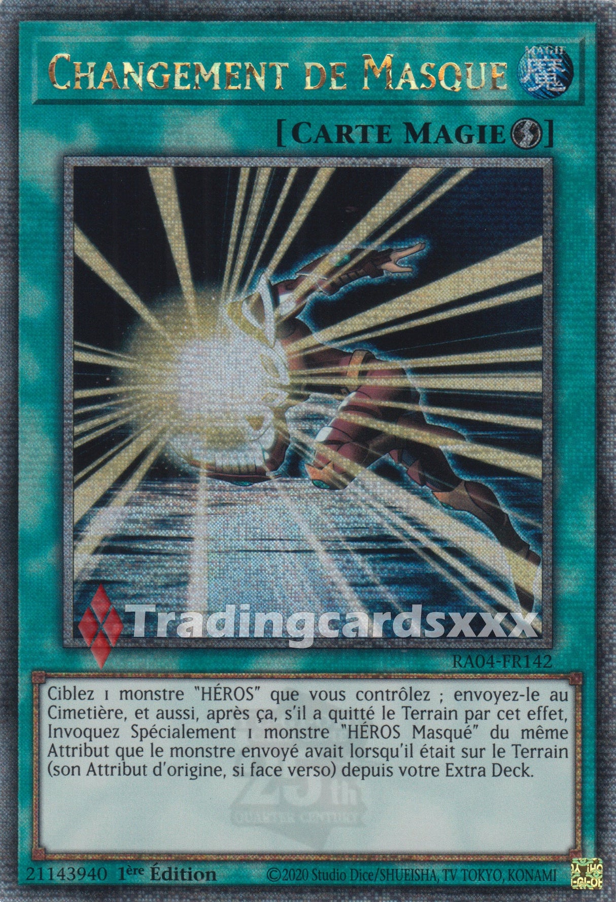 Yu-Gi-Oh! Changement de Masque : QCSE RA04-FR142