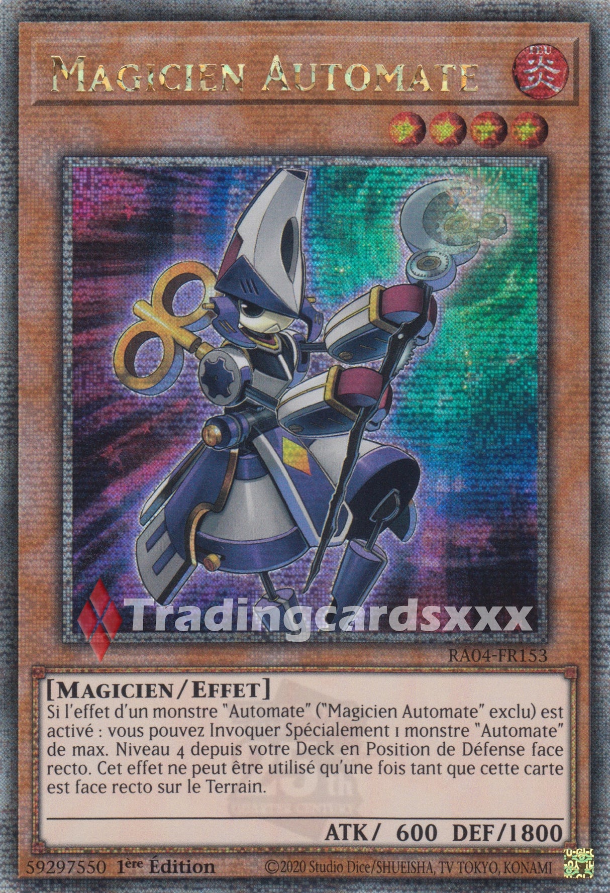 Yu-Gi-Oh! Magicien Automate : QCSE RA04-FR153