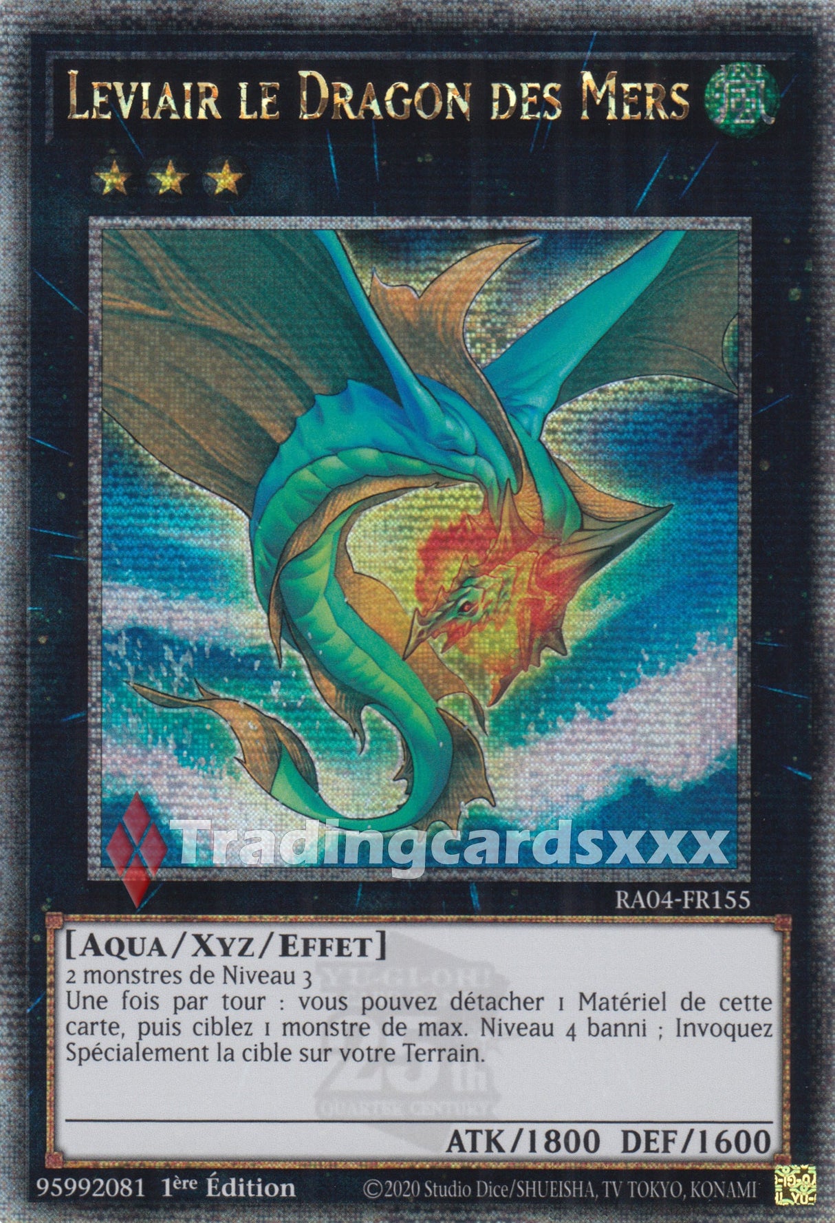 Yu-Gi-Oh! Leviair le Dragon des Mers : QCSE RA04-FR155