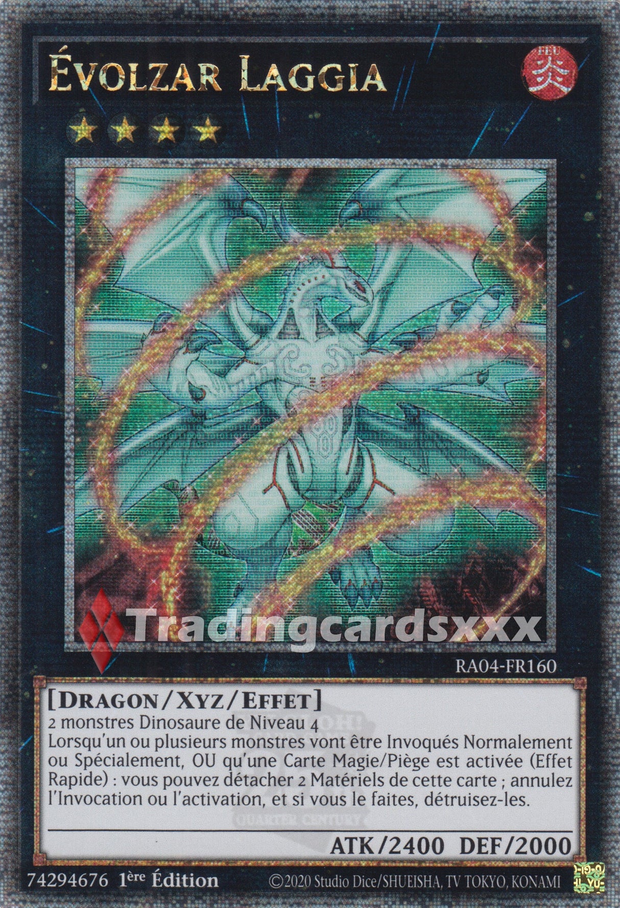 Yu-Gi-Oh! Évolzar Laggia : QCSE RA04-FR160