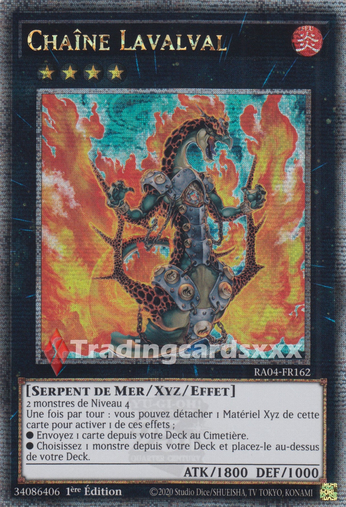 Yu-Gi-Oh! Chaîne Lavalval : QCSE RA04-FR162