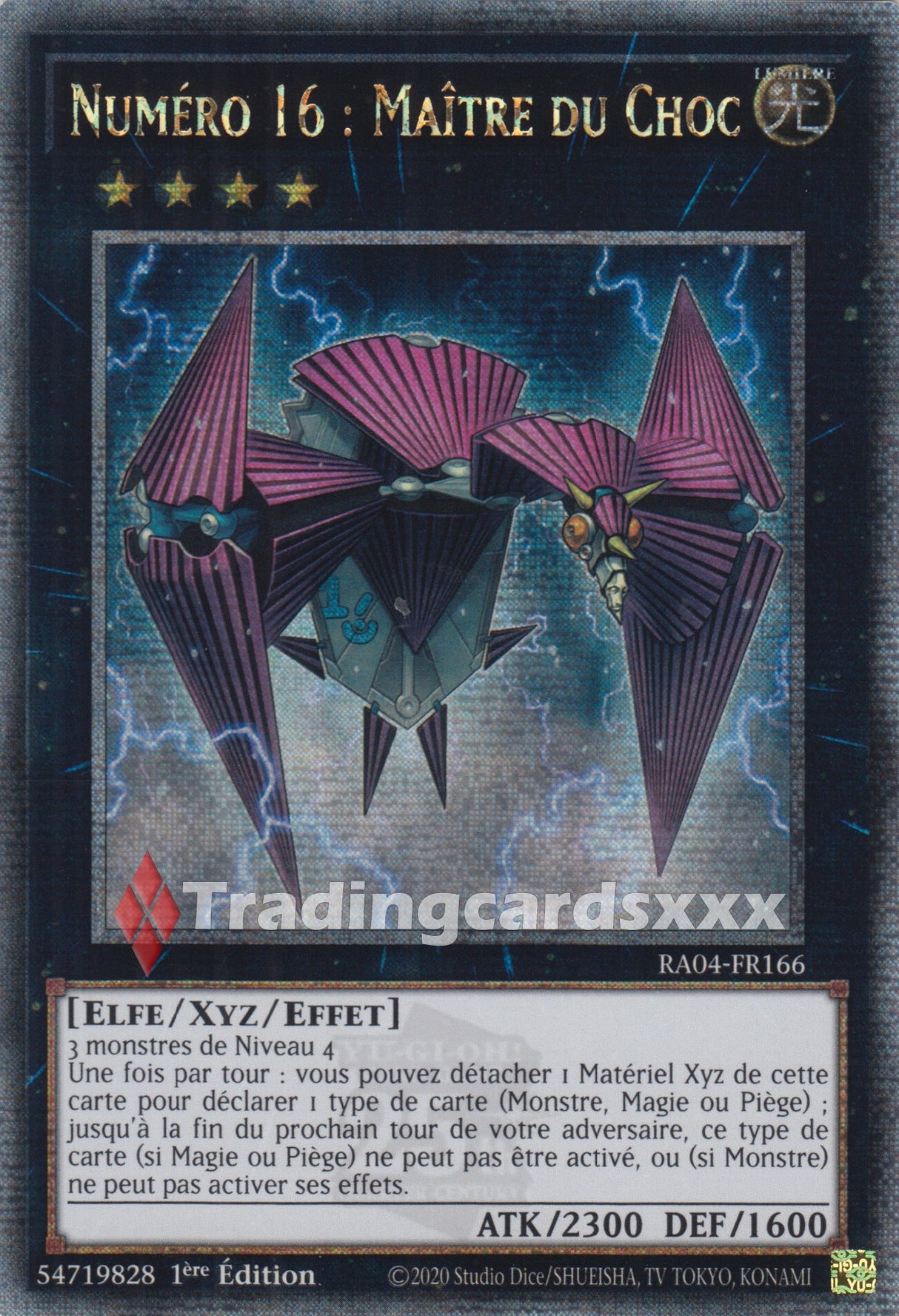 Yu-Gi-Oh! Numéro 16 : Maître du Choc : QCSE RA04-FR166