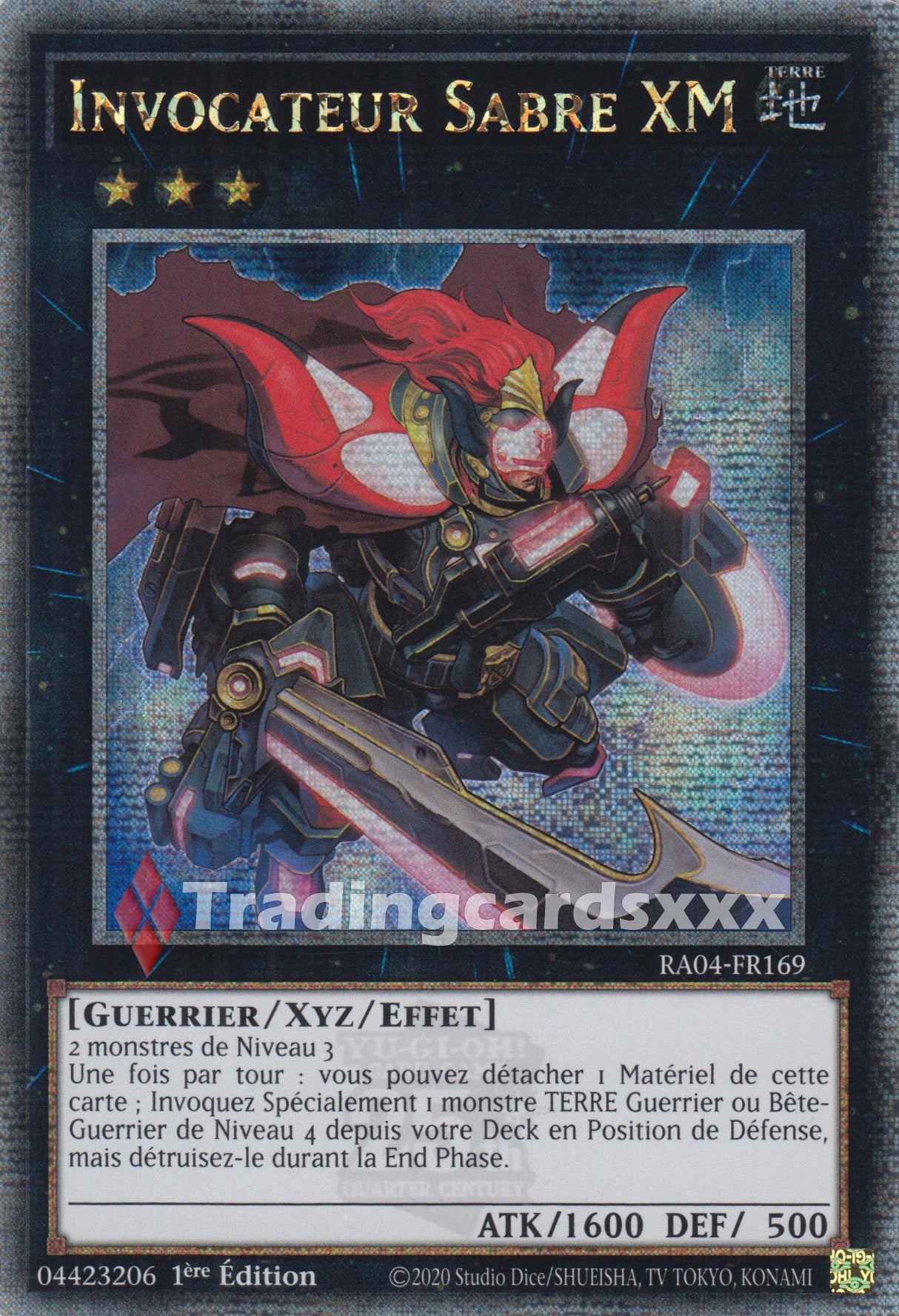 Yu-Gi-Oh! Invocateur Sabre XM : QCSE RA04-FR169